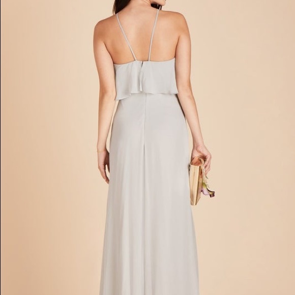 Birdy Grey bridesmaid dress; style is JULES, color DOVE GREY, size SMALL (2-4) - Picture 9 of 14